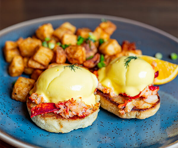 Blowers & Grafton | Lobster Bennies | Brunch Classics