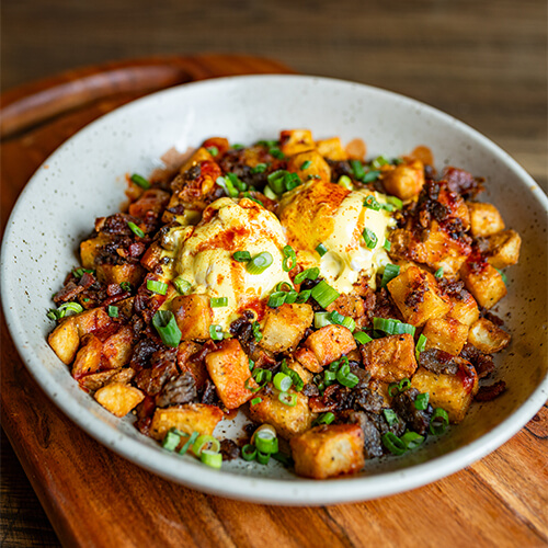 Blowers & Grafton Brunch Sausage Bacon Hash Bowl